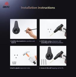 EV Carregador Gun Titular Dock para Tesla Veículo Elétrico, pistola de carregamento, Acessórios de proteção extra, Modelo TZ20 Soquete Conector - Image 4