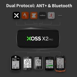 XOSS-X2 Pro Monitor de Freqüência Cardíaca Sensor, Beat Band, BBP para Braçadeira Braço, Natação, Veleiro, Fitness, Corrida, Ciclismo - Image 4