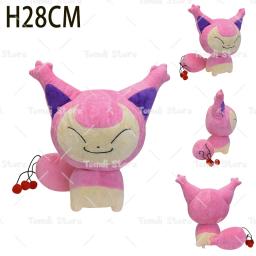 Pokemon anime 25-27cm brilhante lycanroc animais meia-noite meio-dia lycanroc lobo peluche pelúcia macio brinquedos de pelúcia bonecas crianças presentes - Image 3