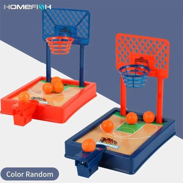 Mini Máquina de Basquete Portátil para Viagem e Escritório - Jogo Interno/Externo
