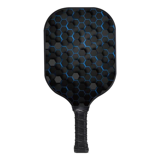 Raquetes de Pickleball de Fibra de Carbono T700 - Conjunto Profissional com Alta Aderência e Giro para Homens e Mulheres, Ideal como Presente para Adultos