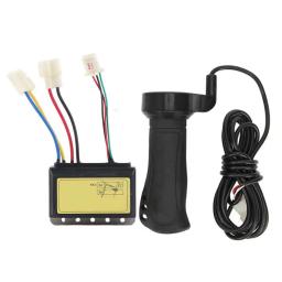 Acessórios para bicicletas elétricas, E-bike, Scooter, Controlador de escova, cabo estendido, acelerador, acelerador, aperto do guidão, 12V, 250W - Image 1