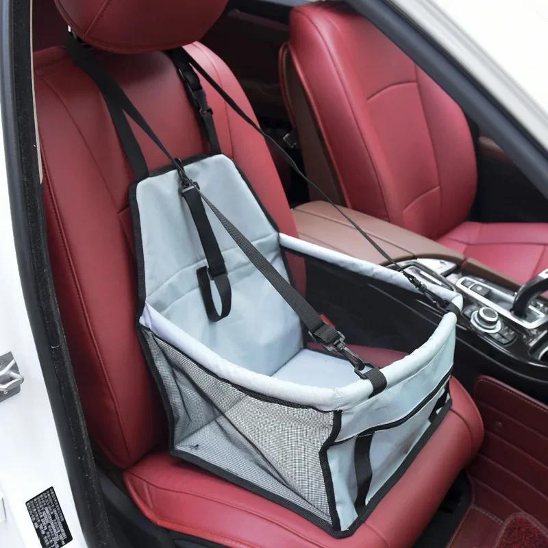 Tampa de assento de carro impermeável para animais de estimação, gaiola de viagem, acessórios para cães - Image 1