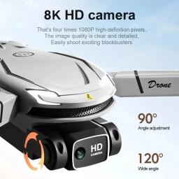 Para xiaomi drone 8k 5g gps profissional hd fotografia aérea aeronaves de controle remoto hd câmera dupla quadcopter crianças presentes - Image 2