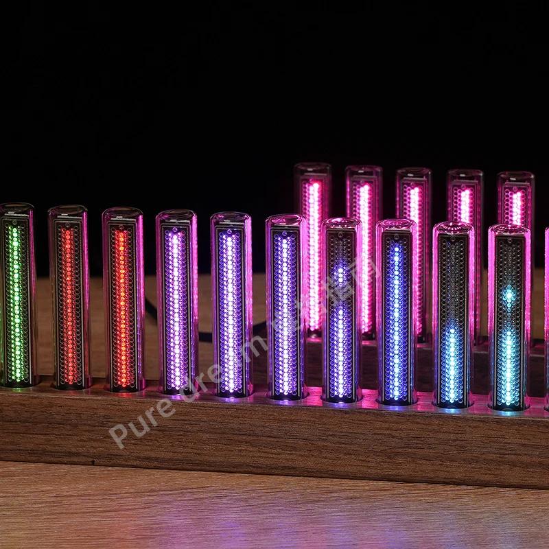 LED Virtual Punk Música Áudio Luz, Pickup Tube, Simulado Brilho, Quarto Atmosfera Luz - Image 1
