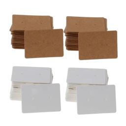 Etiquetas embrulho presente diy artesanato etiquetas papel kraft branco etiqueta papel artesanal para artes - Image 1