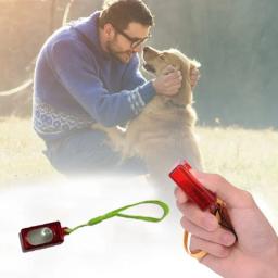 Pet Training Clicker, Professional Grooming Tools, Dog Trainer, Obediência, Agility Tool, Correia de pulso, Suprimentos Animais - Image 1