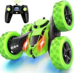 Carro dublê rc para crianças, dupla face, controle remoto 2.4g, rotação direita 360, off road, drift, carro rc, presentes para crianças, adultos, meninos - Image 1