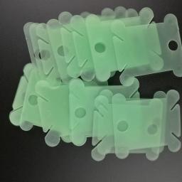 100 peças de fio de bordado de plástico e bobinas de linha artesanal para suporte de armazenamento, ferramentas de costura de fio de bordado - Image 6