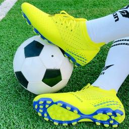 Chuteiras de futebol profissionais com picos longos para homens, botas de futebol, relvado antiderrapante, treinamento interno, esportes, sapatos de futsal, partida - Image 5