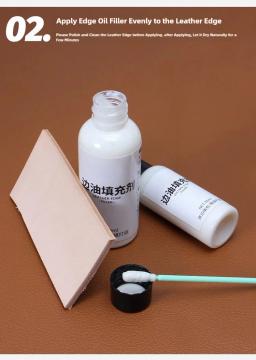 1 peça de vedação de borda com acabamento de borda de couro produz aparência profissional, suave e brilhante - Image 4