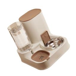 Conjunto alimentadores automáticos para animais estimação e dispensador água 2 1 Conjunto alimentadores e para - Image 3