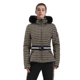 Gsou 2024 nova jaqueta de esqui das mulheres espessamento snowboard macacão feminino inverno à prova vento à prova dwindproof água respirável roupas casaco de esqui - Image 1