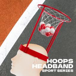 Ajustável Basketball Hoop Net para crianças e adultos, 2 jogadores, interior, ao ar livre, pai, criança, engraçado esporte brinquedo sensorial, cabeça Hoop, 2 pcs - Image 4