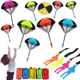 Mini Soldado Parachute Brinquedos para Crianças, Brinquedos de Parachute, Jogo interativo, Brinquedos de Parachute, Interior e Exterior - Image 1