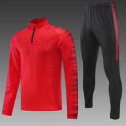 Kit Uniforme de Futebol Americano para Homens, Treino para Fãs, Camisolas de Futebol, Camisolas de Rugby, Tops e Calças, Jaqueta de Lazer, Conjunto Esportivo - Image 1