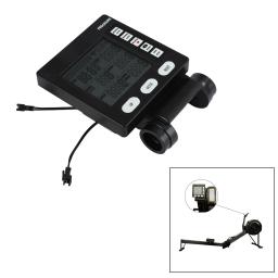 Monitore o contador da máquina do remo do velocímetro, dispositivo de contagem para o Gym, instrumento home do treinamento da força, bicicleta do exercício - Image 4