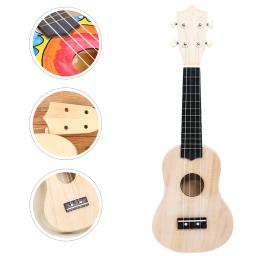 Madeira Ukulele DIY Kit para Iniciante, Instrumento De Cordas, Presente - Image 3