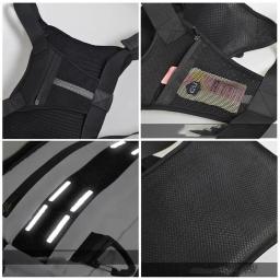 Resistente à água Sports Chest Bag, Pacote de peito dianteiro leve, Saco de colete com suporte de telefone embutido, Armazenamento extra - Image 2