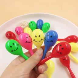 Mini Instrumento Musical Maracas Coloridas para Crianças, Brinquedos Chocalho Shaker, Presentes Martelo de Areia, Favores de Festa de Aniversário, Baby Shower - Image 1