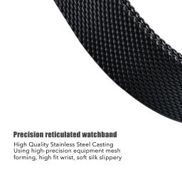 Pulseira de metal miband para xiaomi mi band 8 7 6 5 4 3 pulseira de aço inoxidável substituição das mulheres dos homens esporte loop - Image 5