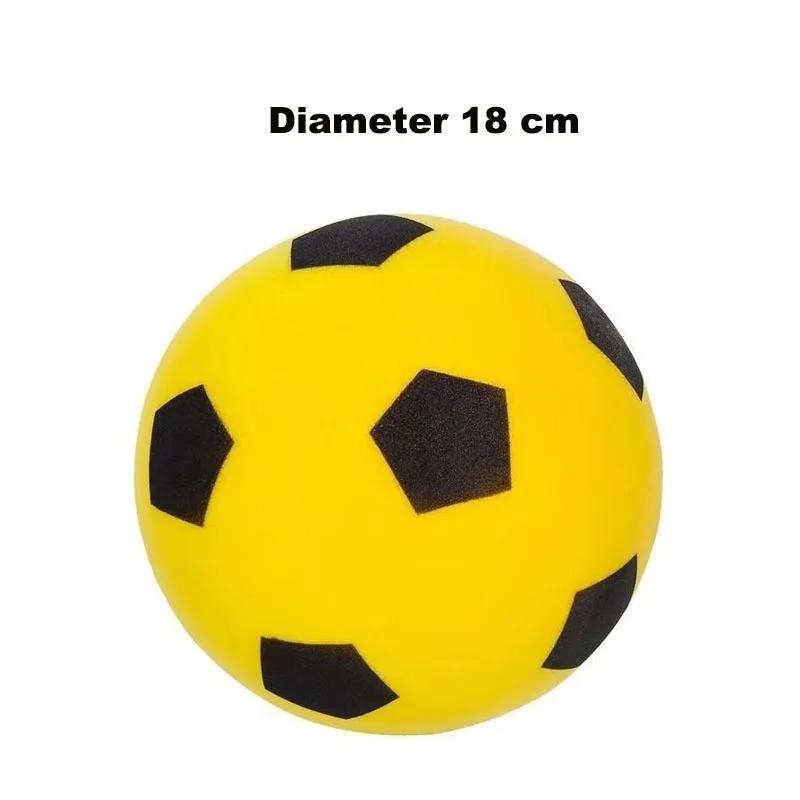 Futebol silencioso PU espuma não revestida bola de futebol macia, alta densidade, interior, sem ruído, saltando bola, treinamento silencioso para prática em casa - Image 1