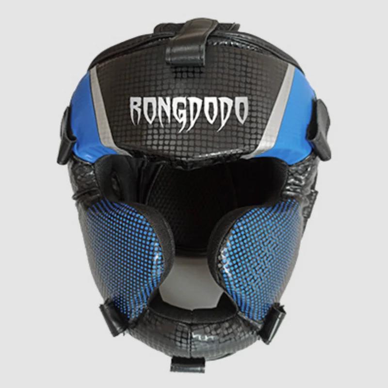 Chapelaria de boxe para adultos e crianças, capacete de boxe, guarda-cabeça de boxe, chapelaria de treinamento, equipamento de proteção, boxe, muay thai - Image 1