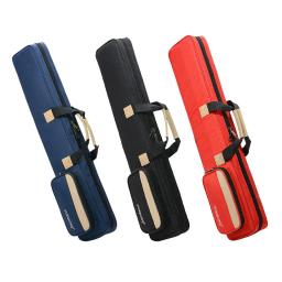 Alça ajustável com bolso lateral, Flauta Carry Bag, Pode segurar 7 flautas - Image 1