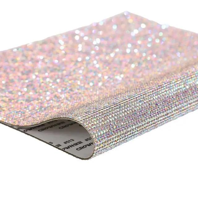 Adesivo Auto-adesivo Water Diamond para Decoração de Carros e Vestuário, SS6, 12x20cm