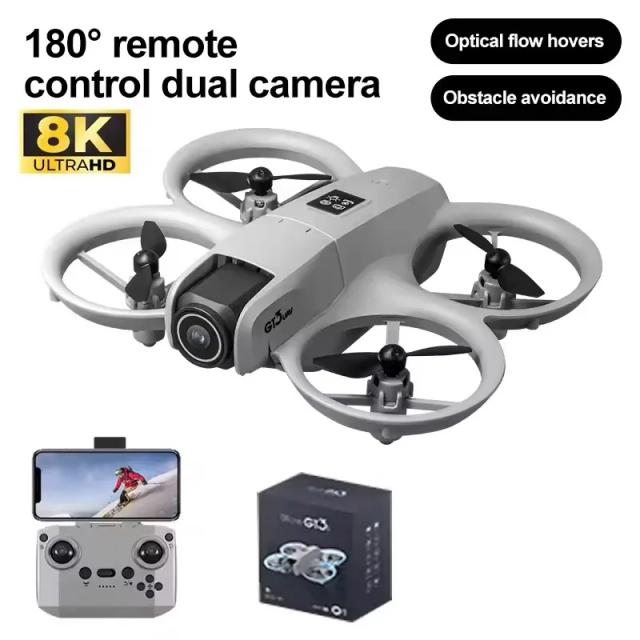 Original GT3 MAX Drone 8K Profissional com WiFi 5G e Câmera Ajustável 180°