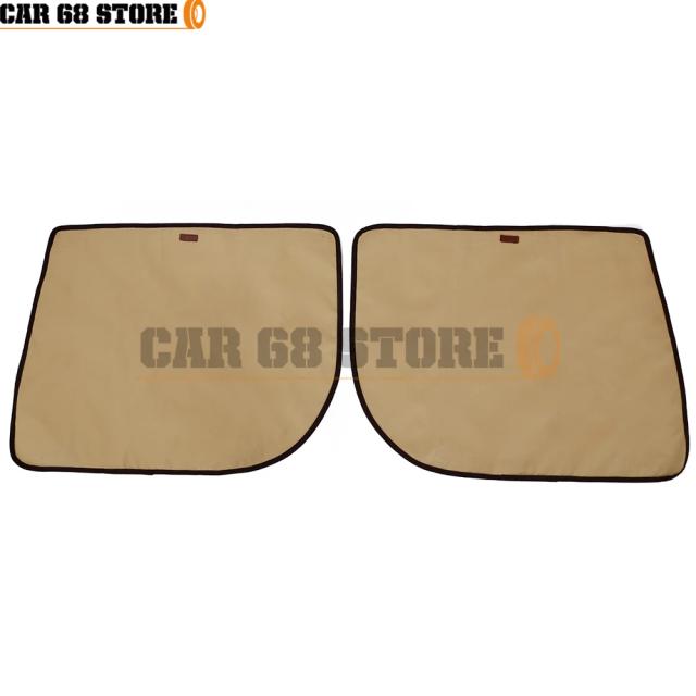 Capa Protetora Impermeável para Porta de Carro com Tapetes Antiderrapantes e Proteção Contra Arranhões para Animais - Kit com 2 Peças