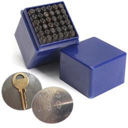 Couro metal Marcação Puncher Kit, Letras e Perfurações Número, Símbolo do selo, Die Tool Case, Artesanato durável, Alfabeto e Números - Image 2