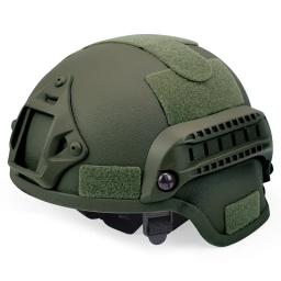 Capacete Airsoft tático para Paintball ao ar livre, CS Riding Protective Equipment, Capacetes de segurança esportivos, MICH2000, MICH2000 - Image 6