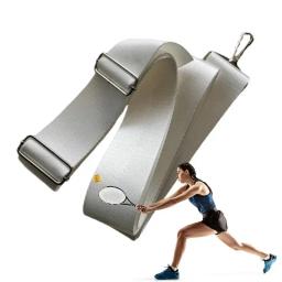 Rede De Tênis De Alta Qualidade Para Jogos, Correia De Nylon Branco, Rede Ajustável, Alça Central, 130g, 220x5cm - Image 1