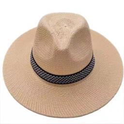 Chapéu de palha para homens e mulheres, festa na praia, beirais grandes, pesca ao ar livre, chapéu de pescador em viagens de lazer - Image 1