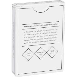 Lobisomem branco jogo de cartas para a festa, para o jogo das pessoas da empresa, para a festa - Image 4