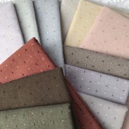Material de tecido de algodão tingido de fio japonês para roupas telas retalhos algodon tecido tingido de fio para costura travesseiro tapete pano - Image 1