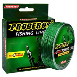 Forte 100m 4 tece 6lb-100lb multifilamento pe trançado linha de pesca 4 suportes equipamento de pesca amarelo/verde/azul/cinza/multicolorido - Image 1