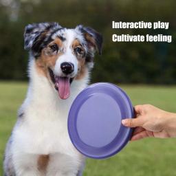 Brinquedos flutuantes de água para Pet Dog, Silicone Game Frisbee, Discos voadores, Brinquedos interativos de treinamento, Pet Shop - Image 2