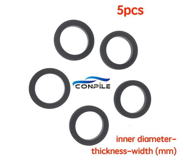 5 Pçs Roda de Pneu Ocioso Cinto Loop Anel de Borracha para Cassete Deck Recorder Fita Estéreo Leitor Áudio