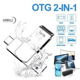 Oneplus 16tb usb 3.2 transferência de alta velocidade metal à prova dwaterproof água flash drive 8tb 4tb 2tb portátil memoria usb vara para celular - Image 4