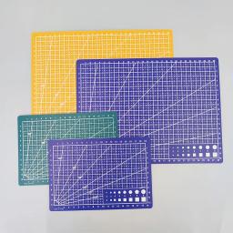 Pvc30 * 22cm a4 grade linhas auto cura tapete de corte do ofício placa de papel couro tecido diy ferramentas para trabalhar madeira tapetes artesanais - Image 2