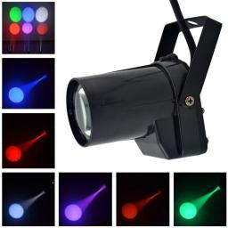5w rgb led feixe projetor holofote espelho bola lâmpada discoteca bar ktv dj festa mostrar iluminação de palco casa loja officie arte decoração - Image 1