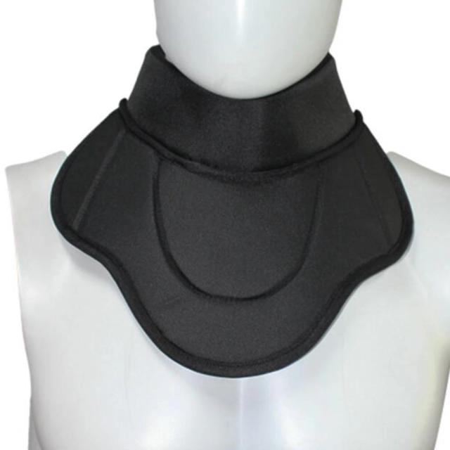 Protetor de Pescoço Confortável para Hóquei - Equipamento de Proteção Universal para Treinamento Masculino e Feminino