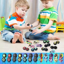 Fidget Pad com 8 funções Fidget, Fidget Controller, Stress Reducer, Toy Cube, Alivia Stress e Ansiedade Brinquedos - Image 5