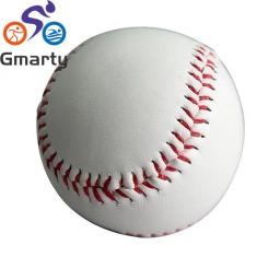Soft Leather Cork Center Softball, Padrão Branco, Bola Exercício Prática, Base de Treinamento Bolas, Team Games, 9" - Image 5