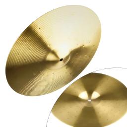 14/16 Polegada tambor pratos de bronze percussão respingo acidente hi-hat jazz tambor címbalo instrumento musical partsdrumset - Image 2
