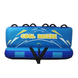 Barco inflável de esportes com encosto, 3 pessoas, esportes aquáticos, para esqui, para 3 pessoas - Image 2