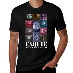 Esquie Clair Obscur Expedition 33 Tour Camiseta street wear moda coreana figuras de anime Louboutins camiseta masculina - Image 1
