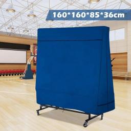 Capa protetora de mesa de tênis de mesa com zíper à prova d'água portátil para móveis internos e externos pingue-pongue capa à prova de poeira azul - Image 2
